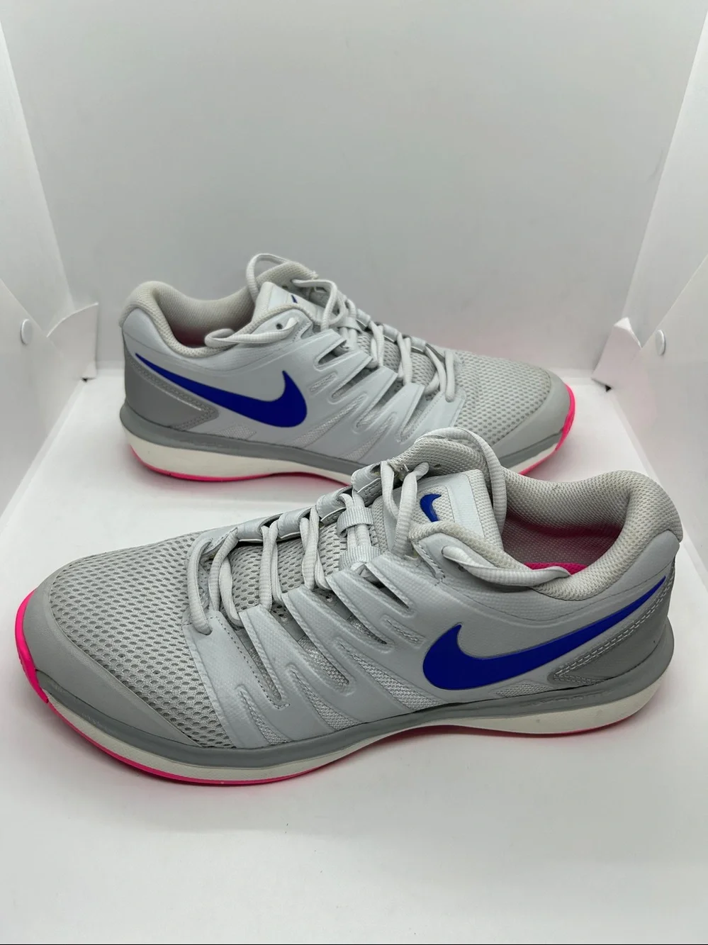 Nike Womens Air Zoom Prestige HC AA8024-004 Gray Running Shoes Sneakers Size 11